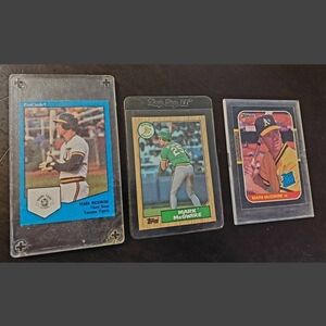Mark McGwire Rookie Baseball Card Set